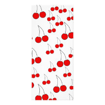Cherries Pattern. Invite