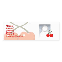 Cherries - Skinny business cards