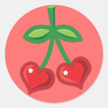 Cherries Stickers