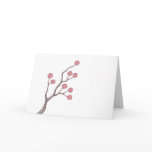 Cherry Blossom branch cards
