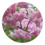 Cherry blossom branch round sticker