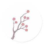 Cherry Blossom branch stickers