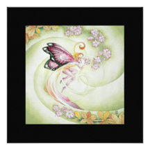 Cherry Blossom Faery Custom Invites