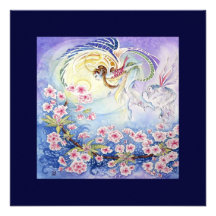 Cherry Blossom Faery II Custom Invitation