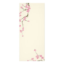 Cherry blossom flowers Invitation