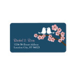 Cherry Blossom Garden (Navy) Wedding  Address