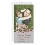 Cherry Blossom Garden Save the Date Photo
