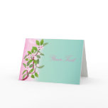 Cherry Blossom Greeting or Notecard