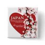 CHERRY BLOSSOM HEART PIN