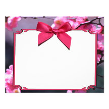 Cherry Blossom Invitation