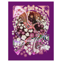 Cherry_Blossom Customized Letterhead