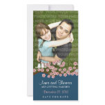Cherry Blossom (Navy) Save the Date Photo