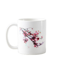 Cherry Blossom Painting Coffee Mug