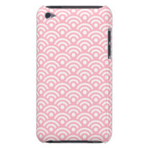 Cherry Blossom Pink Geometric iPod Touch G4 Case iPod Touch Cases
