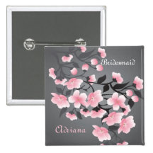 Cherry blossom (Sakura) Bridesmaid Pin