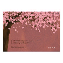 Cherry Blossom / Sakura Watercolor (Dusk) RSVP Announcement