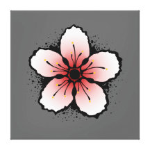 Cherry Blossom Stretched Canvas Print