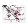 Cherry Blossom Thank You Postcards