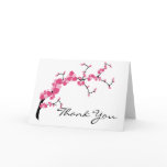 Cherry Blossom Tree Branch Customizable Card