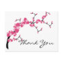 Cherry Blossom Tree Branch Customizable Postcards