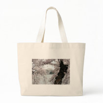 Cherry Blossom Washington DC Tote Bags