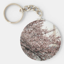 Cherry Blossom Washington DC Key Chains