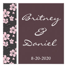 Cherry Blossom Wedding Invitations