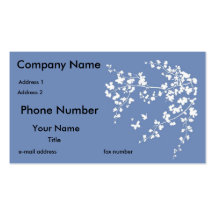 Cherry Blossoms Business Cards