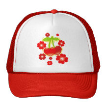 Cherry_Blossoms Casquette De Camionneur
