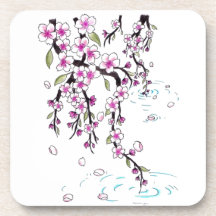 Cherry Blossoms Coaster