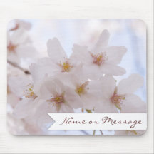 Cherry Blossoms Custom Mousepads