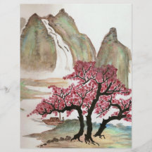 Cherry Blossoms Full Color Flyer