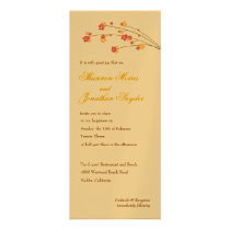 Cherry Blossoms Wedding or Shower Invitation invitations