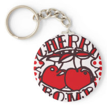 Cherry bomb design key chains