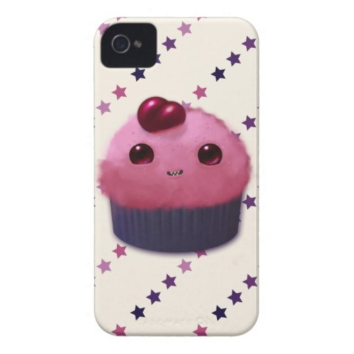 Cherry Cupcake Case-Mate iPhone 4 Cases