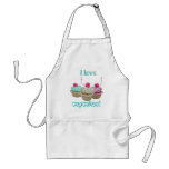 Cherry cupcakes aprons