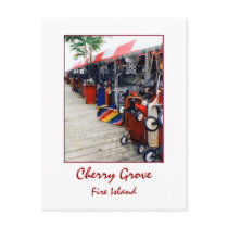 'Cherry Grove Pride Wagon' Postcard