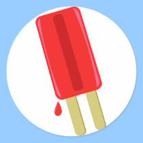 CHERRY ICE POP sticker stickers