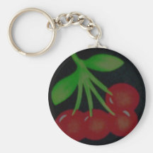 Cherry Keychain