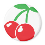 Cherry Love Hearts Fridge Magnets