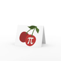 Cherry Pi Day Greeting Cards