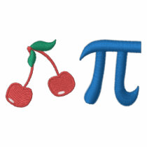 Cherry Pi Embroidered Tees