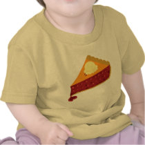 Cherry Pie Heart Tee Shirts