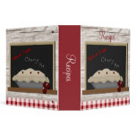 Cherry Pie Recipe Binder