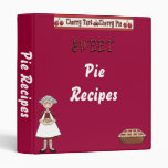 Cherry Pie Recipe Binder