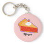 Cherry pie with whipped cream keychains