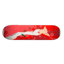Cherry redhead skateboard