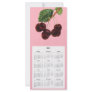 Cherry Telephone and Calender card Rack Card