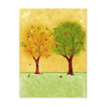 cherry tree postcard