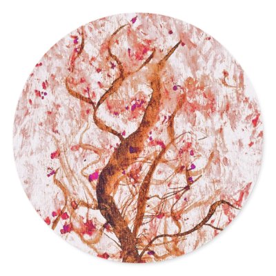 Cherry Tree Watercolor